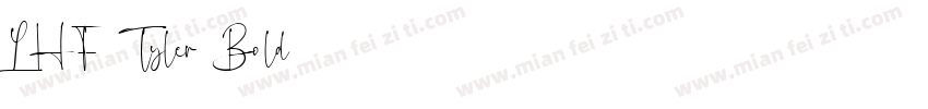 LHF Tyler Bold字体转换